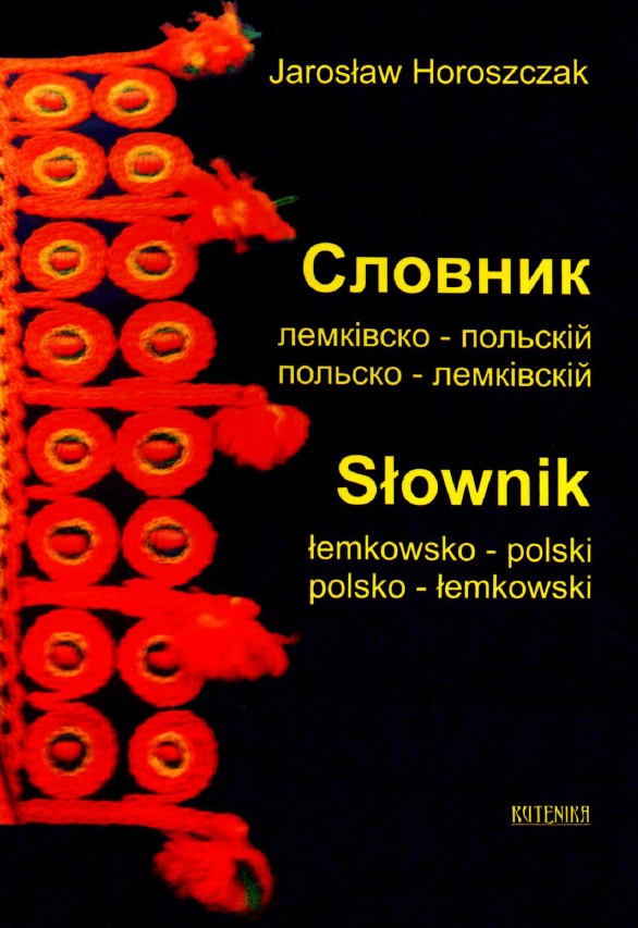 Словник лемківсьо-польскій а польско-лемківскій
